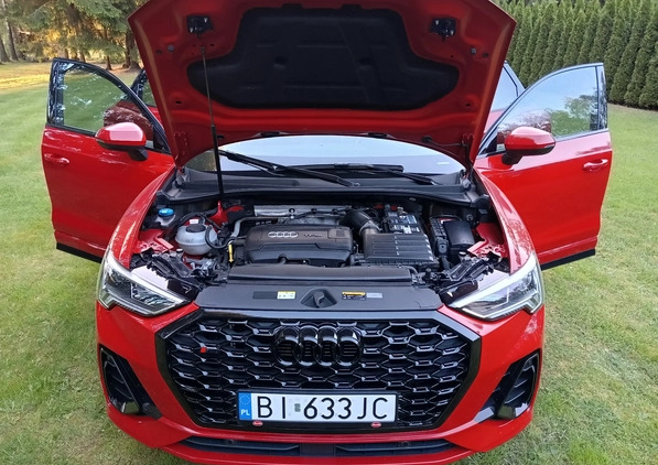 Audi Q3 cena 145000 przebieg: 55000, rok produkcji 2019 z Białystok małe 781